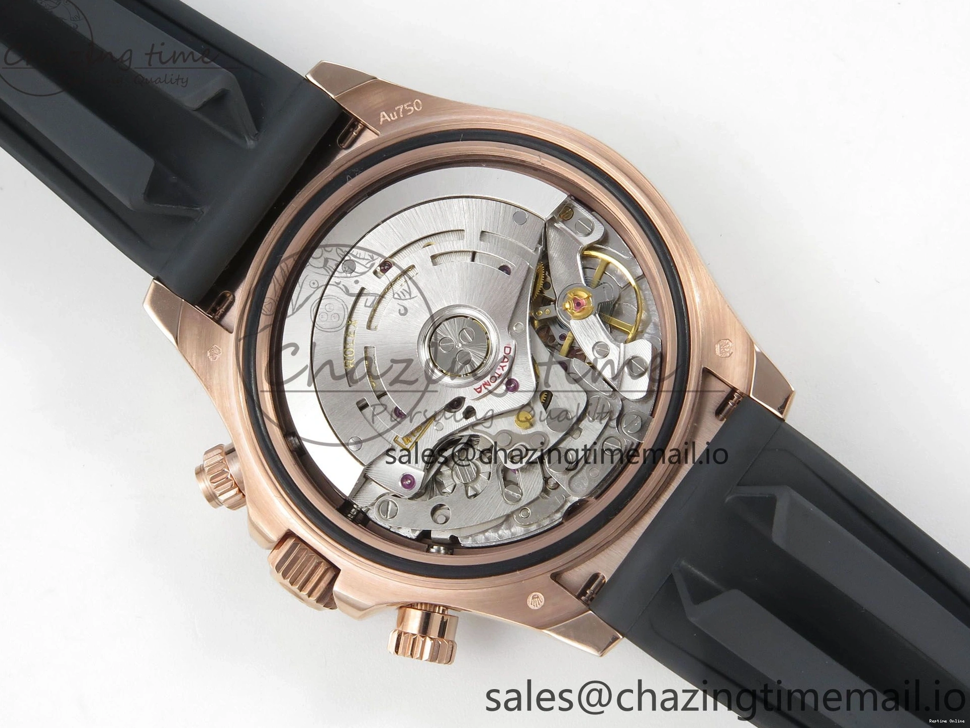 0125 OdorResistant Daytona 116515 QF 1:1 Best Edition Black RG Dial on Oysterflex Strap SH4130 V11（Gain Weight） 160